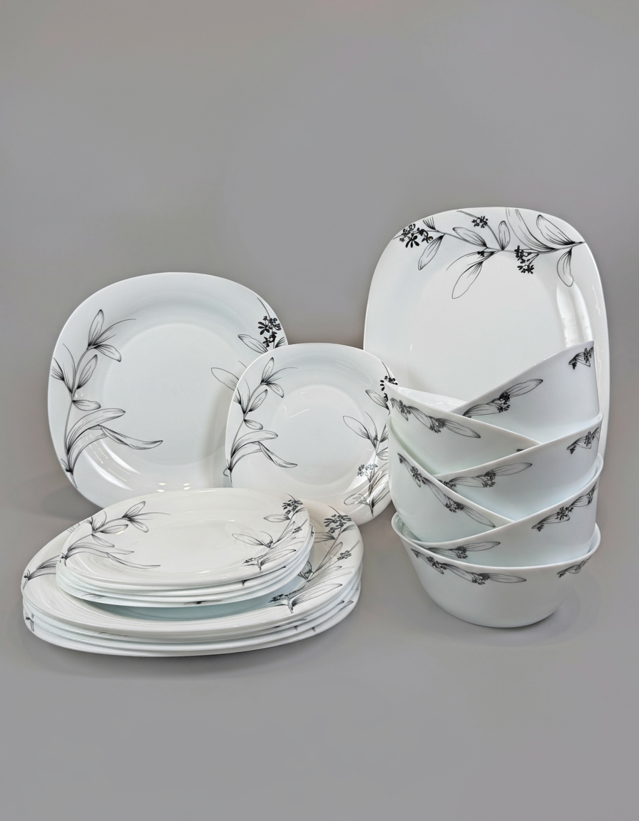 19-Piece Dinnerware Set