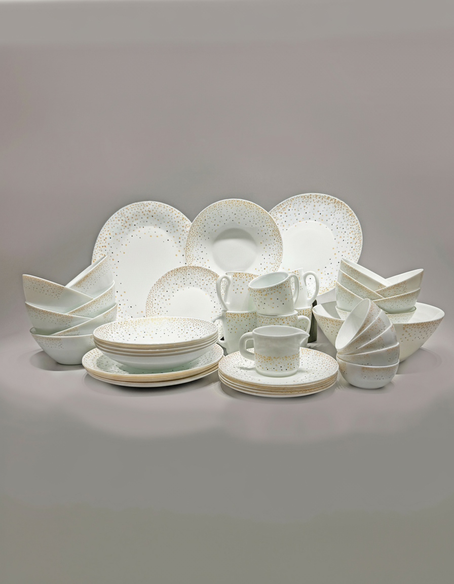 45-Piece Dinnerware Set