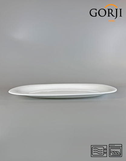 Овальная тарелка "квадратной" формы