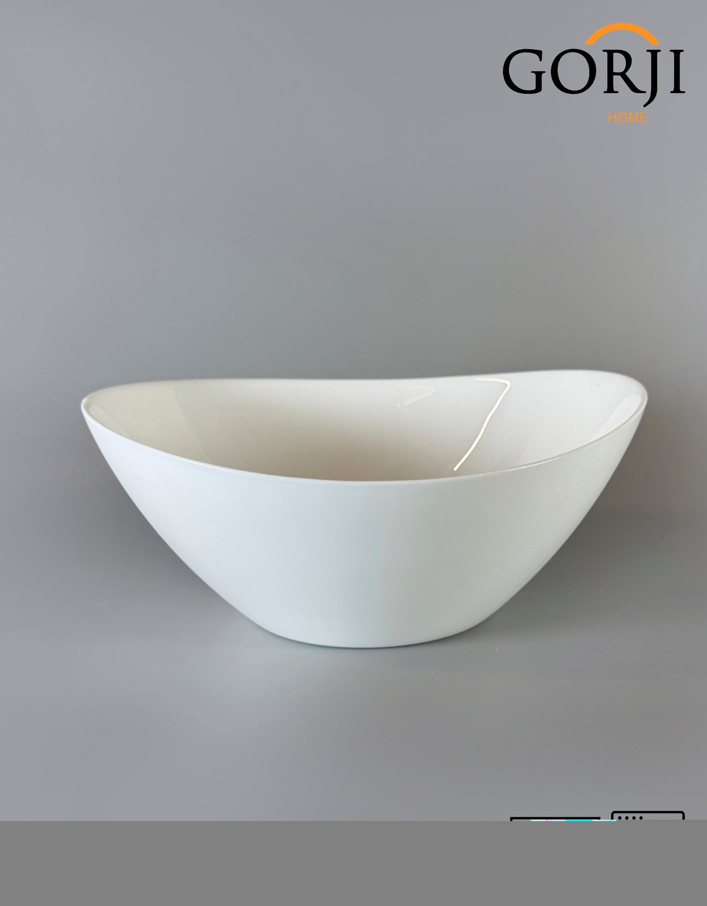 Үлкен салат ыдысы «Сопақша»